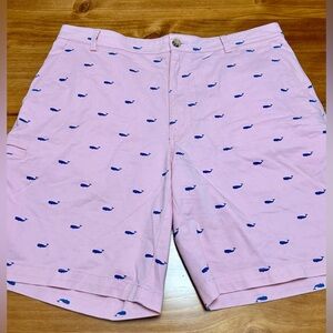 Tackle &Tides Pink Whale Print Men's Shorts